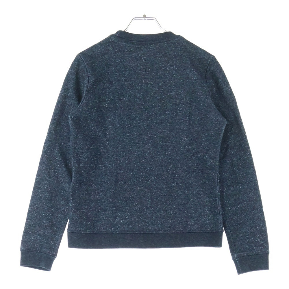 KENZO(ケンゾー) ロゴ刺繍 ロゴ刺繍 クルーネック スウェットトレーナー ブラック レディース F45 2TO700