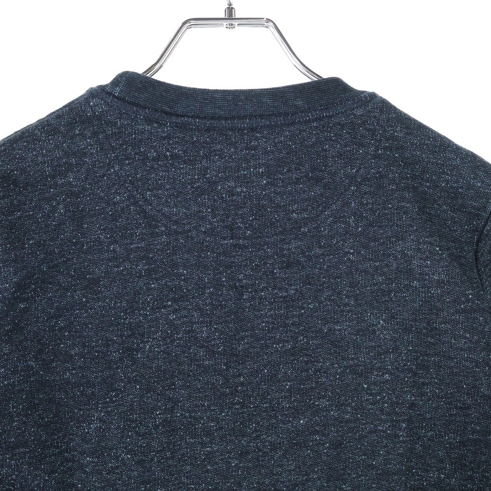 KENZO(ケンゾー) ロゴ刺繍 ロゴ刺繍 クルーネック スウェットトレーナー ブラック レディース F45 2TO700