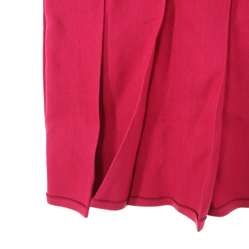 GUCCI(グッチ) シルク ノースリーブ プリーツ ワンピース ピンク レディース 410154 ZGM88