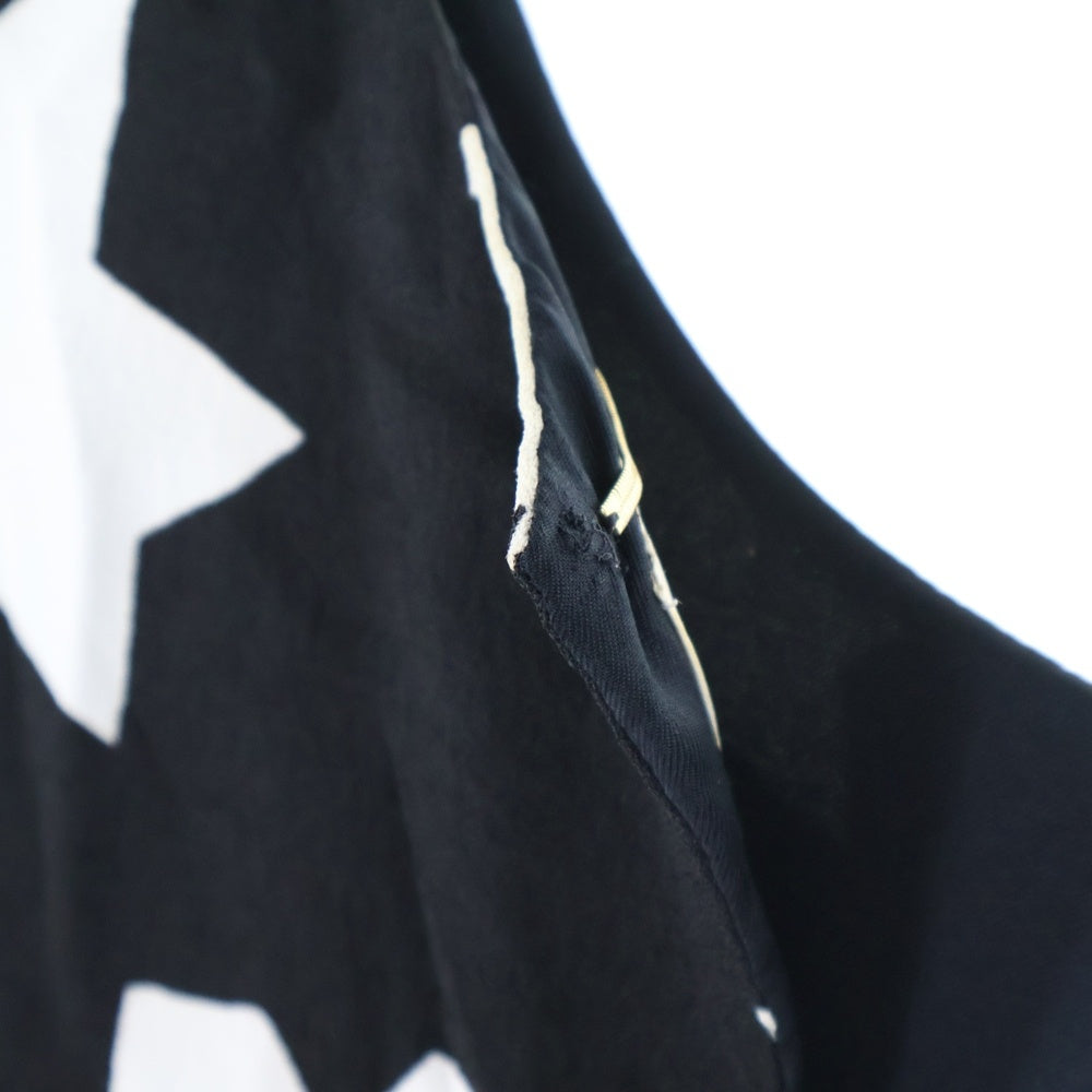 SAINT LAURENT PARIS(サンローランパリ) 総柄 レーヨン ワンピース ブラック レディース 349522 Y348D