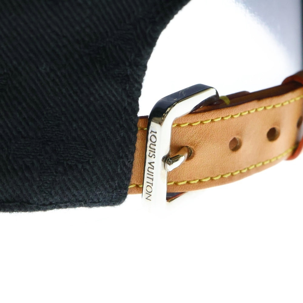 LOUIS VUITTON(ルイヴィトン) モノグラム エッセンシャル ベースボールキャップ 帽子 ブラック M76585