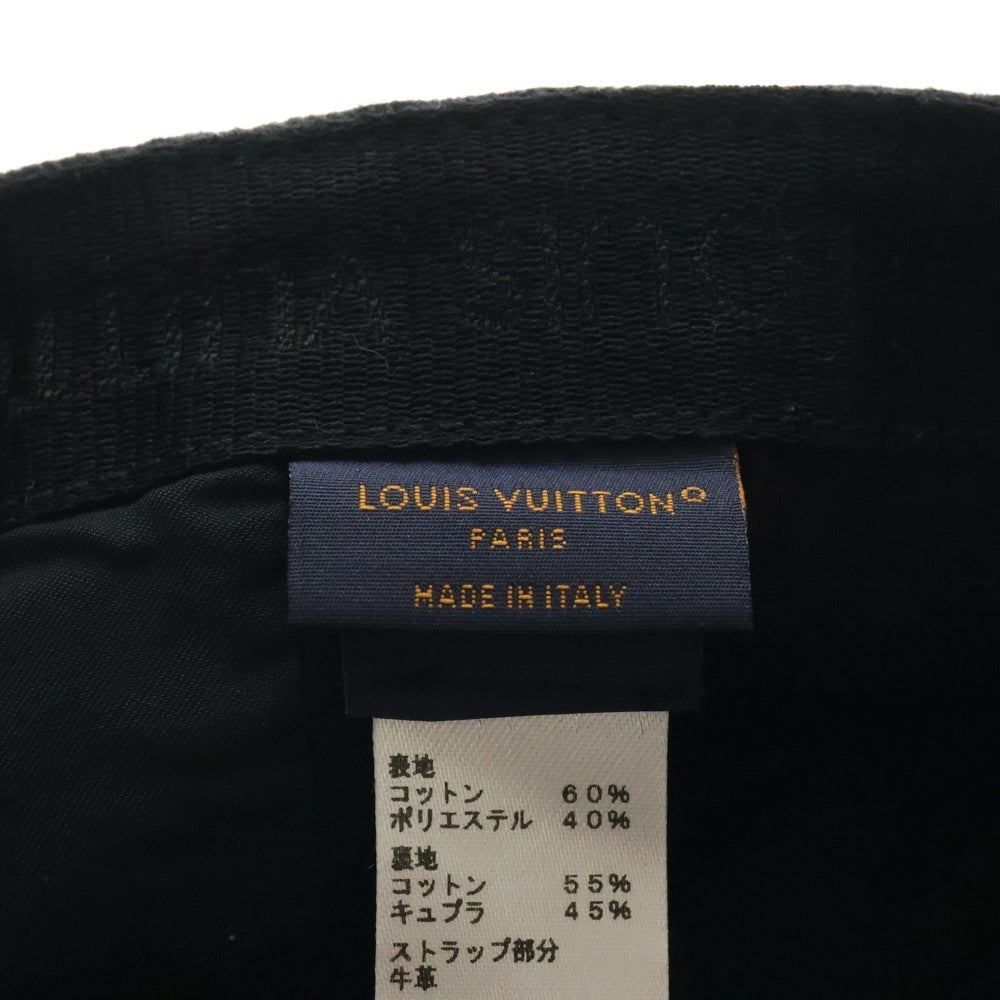 LOUIS VUITTON(ルイヴィトン) モノグラム エッセンシャル ベースボールキャップ 帽子 ブラック M76585