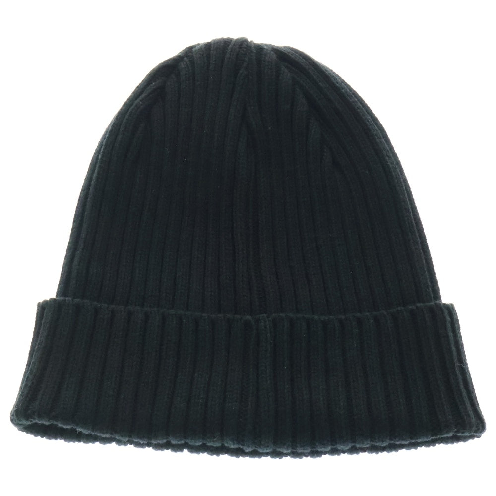 SUPREME(シュプリーム) 25SS Overdyed Beanie スモールボックスロゴリブビーニー 帽子 ブラック