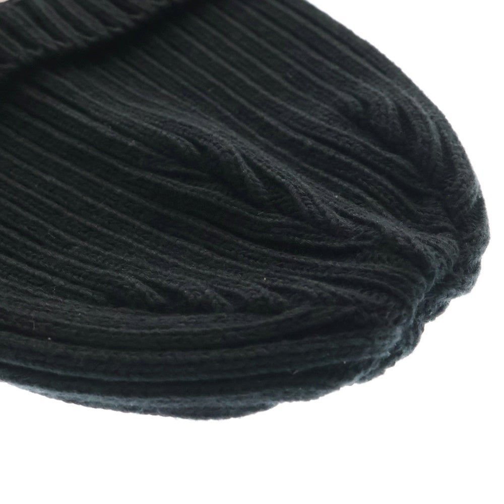 SUPREME(シュプリーム) 25SS Overdyed Beanie スモールボックスロゴリブビーニー 帽子 ブラック