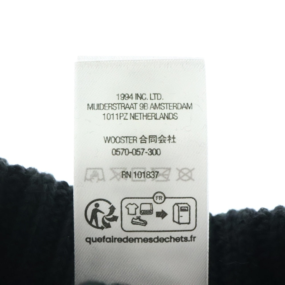 SUPREME(シュプリーム) 25SS Overdyed Beanie スモールボックスロゴリブビーニー 帽子 ブラック