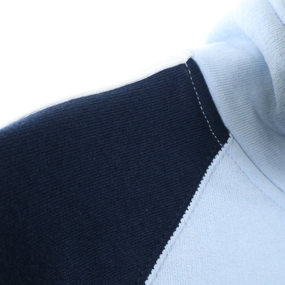 SUPREME(シュプリーム) 24SS Equipe Half Zip Sweatshirt ハーフジップ スウェットシャツ トレーナー ブルー