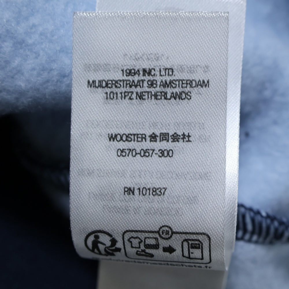 SUPREME(シュプリーム) 24SS Equipe Half Zip Sweatshirt ハーフジップ スウェットシャツ トレーナー ブルー