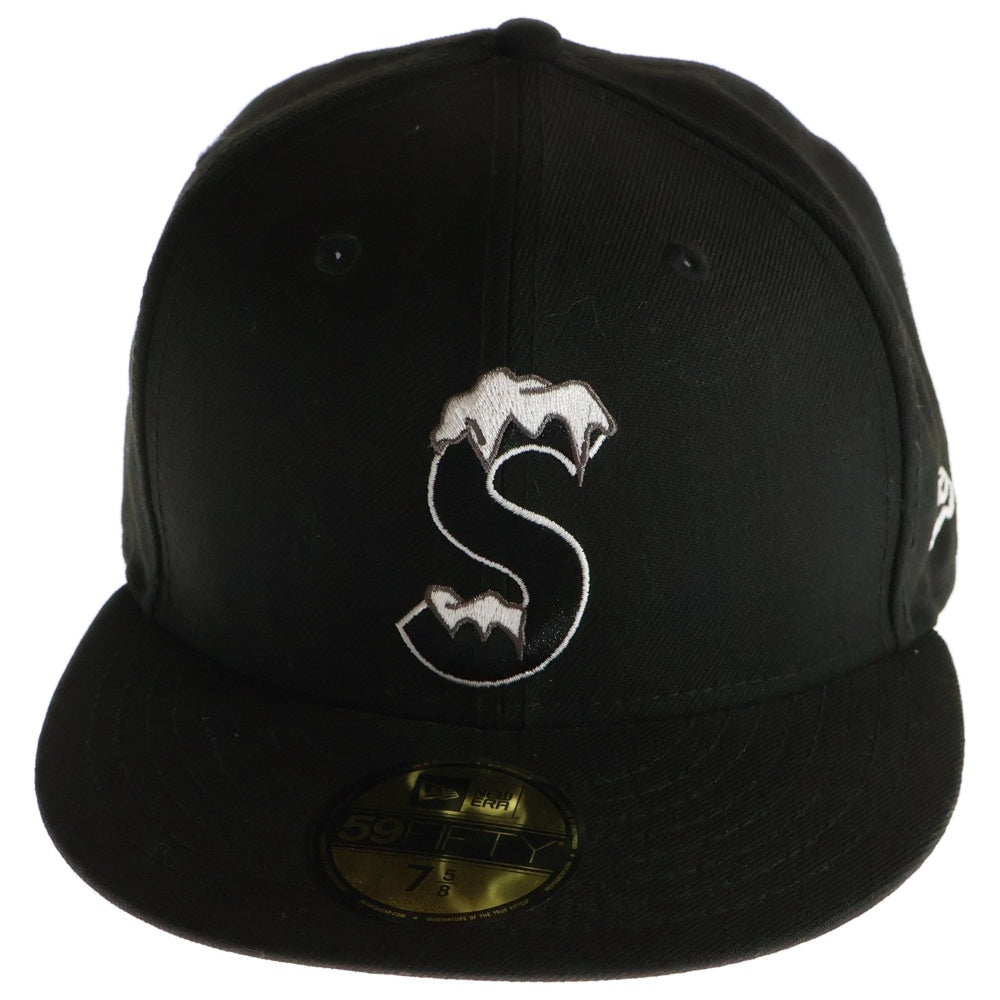 SUPREME(シュプリーム) 20AW ×NEW ERA S Logo Cap ニューエラ Sロゴ ベースボールキャップ 帽子 ブラック