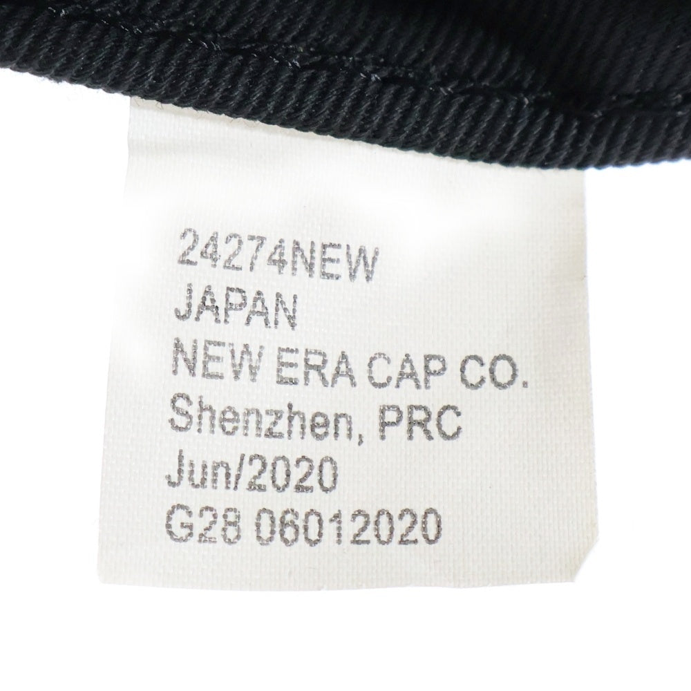 SUPREME(シュプリーム) 20AW ×NEW ERA S Logo Cap ニューエラ Sロゴ ベースボールキャップ 帽子 ブラック