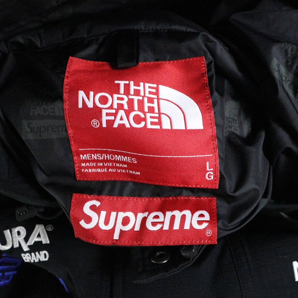 SUPREME(シュプリーム) 18AW ×THE NORTH FACE Expedition Jacket GORE-TEX ザノースフェイス エクスペディション ジャケット ゴアテックス ブラック NF0A3SDI
