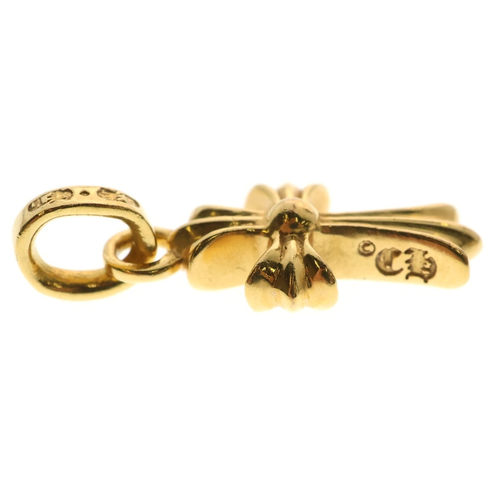 CHROME HEARTS(クロムハーツ) 22K CRS BBYFAT P/DIA ベイビーファットクロス PAVEダイヤ ペンダントトップ ゴールド BCA035