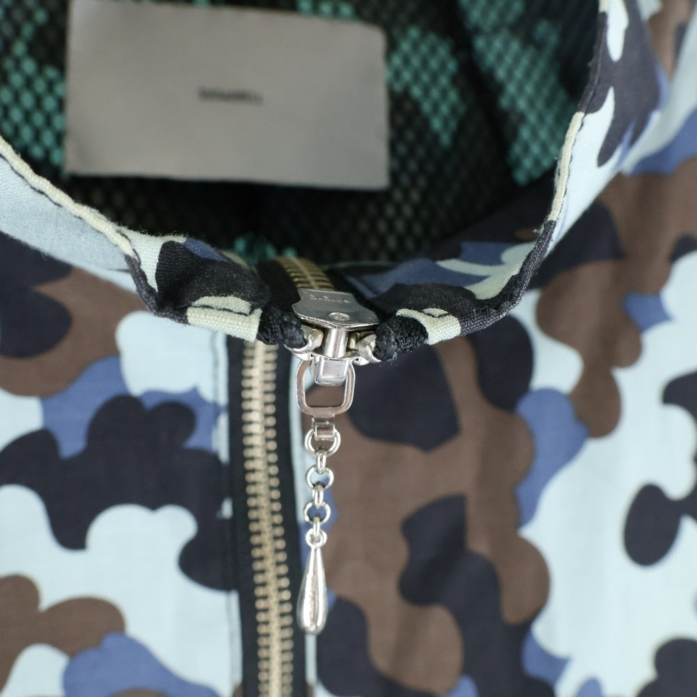 SUGARHILL(シュガーヒル) FLOWER CAMO IPFU BLOUSON 23SSJK13 カモ柄 トラックジャケット ブルゾン マルチ