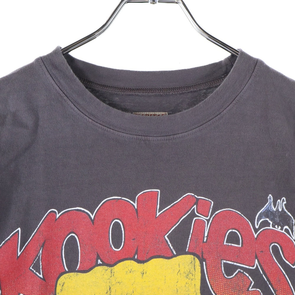 KAPITAL(キャピタル) 24SS BUSTER PECKISH BOWY K2403SC117 天竺 クルーT 半袖Tシャツ カットソー グレー