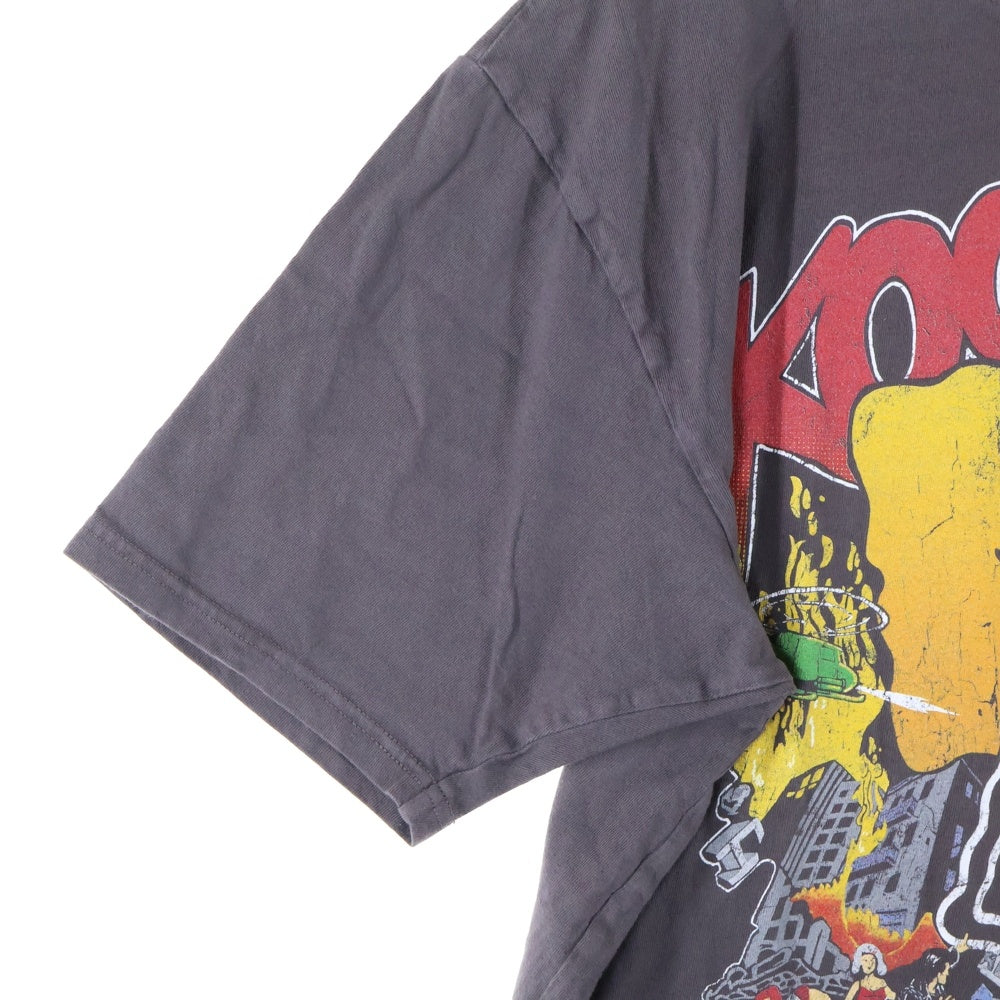 KAPITAL(キャピタル) 24SS BUSTER PECKISH BOWY K2403SC117 天竺 クルーT 半袖Tシャツ カットソー グレー