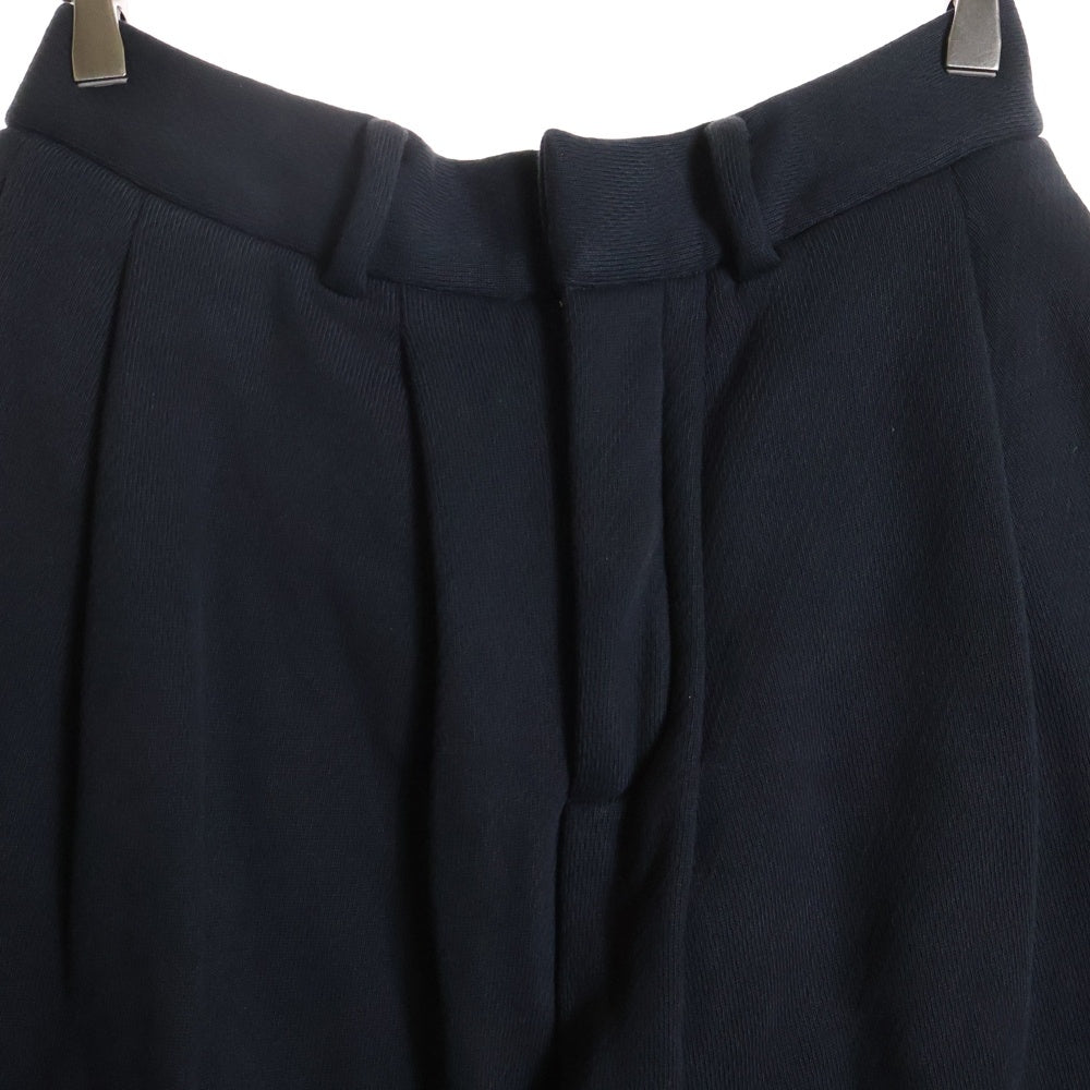 DINOWORKS(ディノワークス) Egg Trousers ファー付き エッグトラウザー スウェットパンツ ブラック