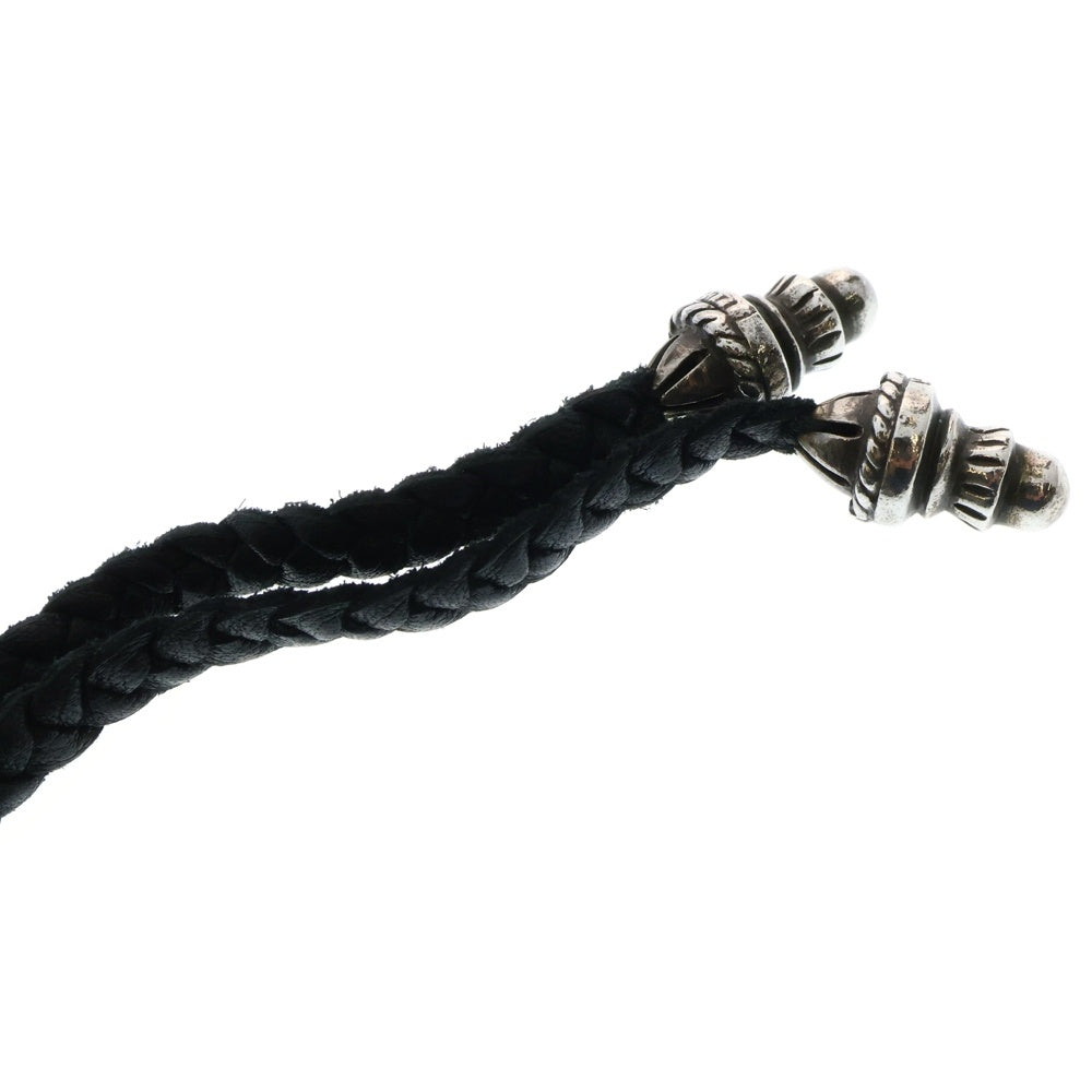 CHROME HEARTS(クロムハーツ) CH CRS SMLスモールCHクロス BC ボロチップブレイド ネックレス シルバー BCA220