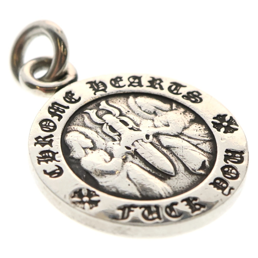 CHROME HEARTS(クロムハーツ) CHRM ANGL MDL V1 エンジェルメダルチャーム ペンダントトップ シルバーBCA229