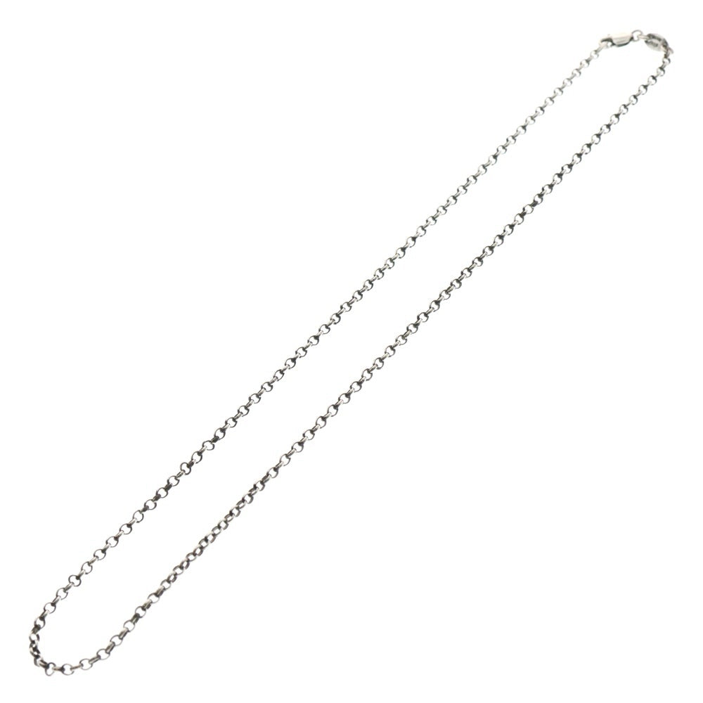 CHROME HEARTS(クロムハーツ) NECKCHAIN R16 ロールチェーンネックレス 16inch シルバー BCA082