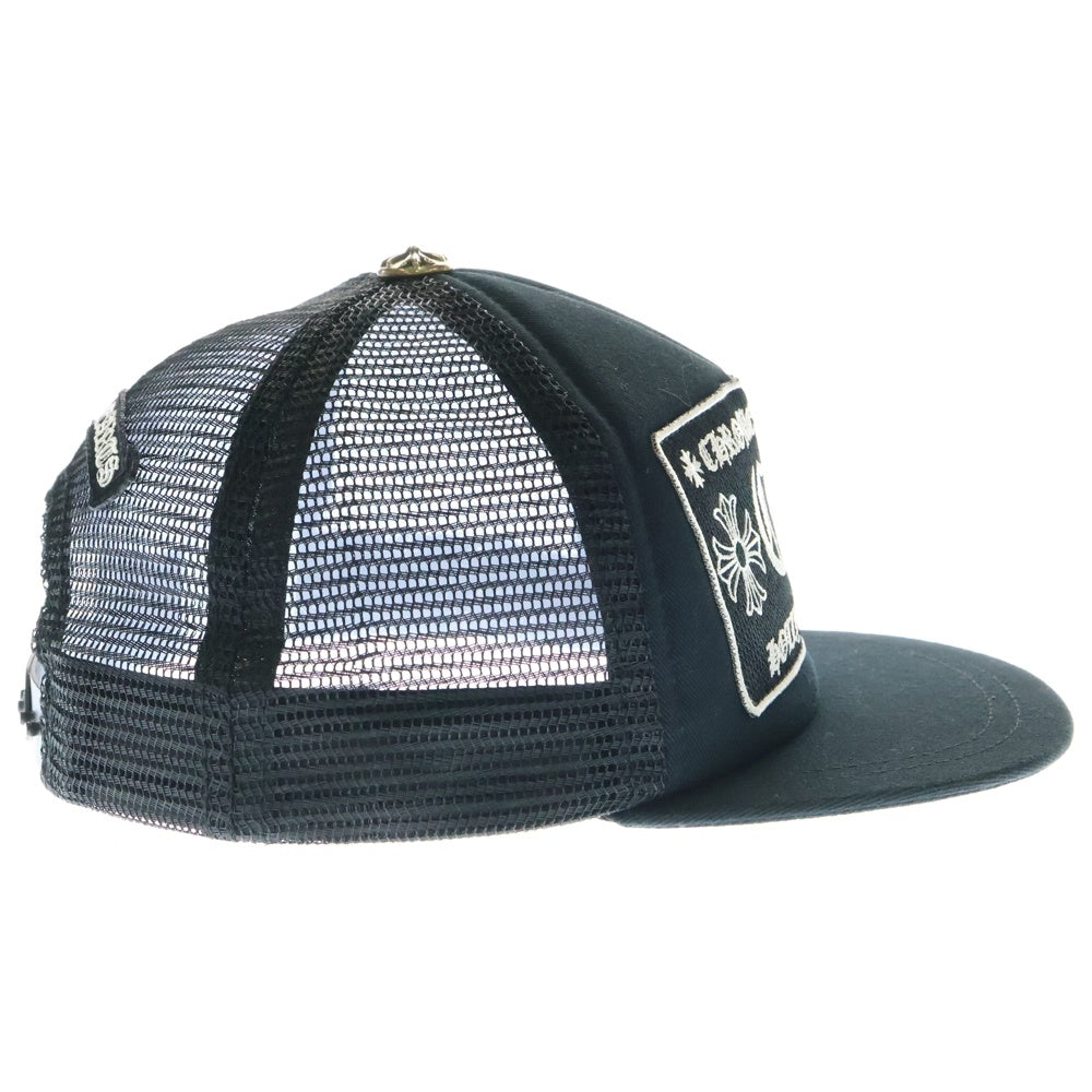 CHROME HEARTS(クロムハーツ) HOLLYWOOD TRUCKER CAP ハリウッド トラッカーメッシュキャップ 帽子 ブラック