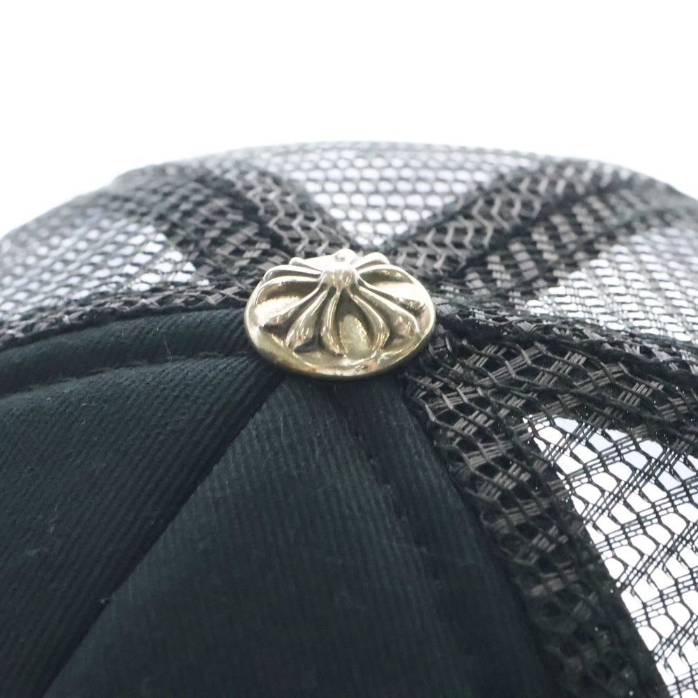 CHROME HEARTS(クロムハーツ) HOLLYWOOD TRUCKER CAP ハリウッド トラッカーメッシュキャップ 帽子 ブラック