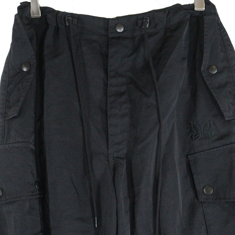 Needles(ニードルス) H.D PANT BDU PU1540 ヒザデルパンツ ストリングファティーグパンツ ブラック