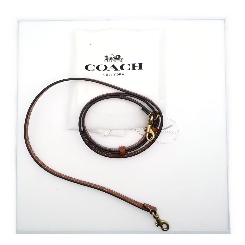 COACH(コーチ) リジェネラティブ レザー ハート 2WAY ハンドバッグ ショルダーバッグ レディース ブラウン