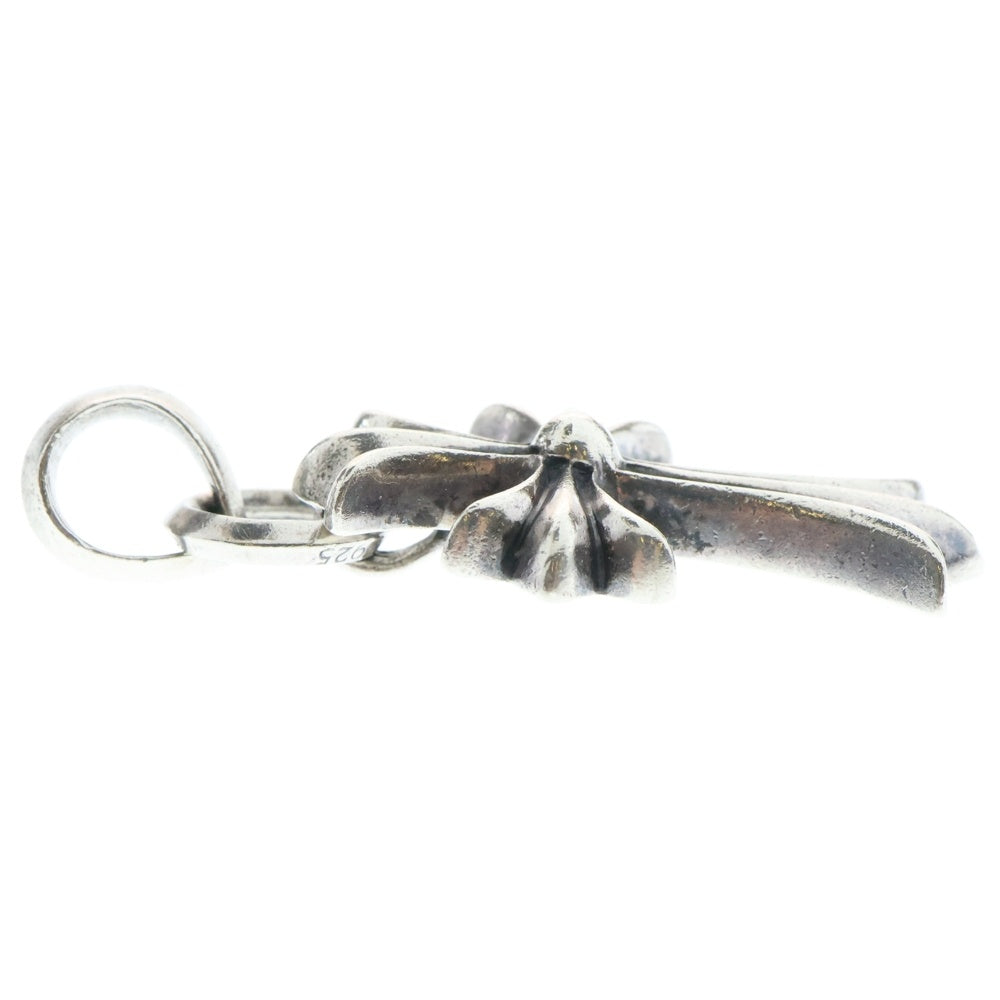 CHROME HEARTS(クロムハーツ) CH CRS SML W/BALE Wベイル スモールCHクロス ペンダントトップ シルバー BCA218