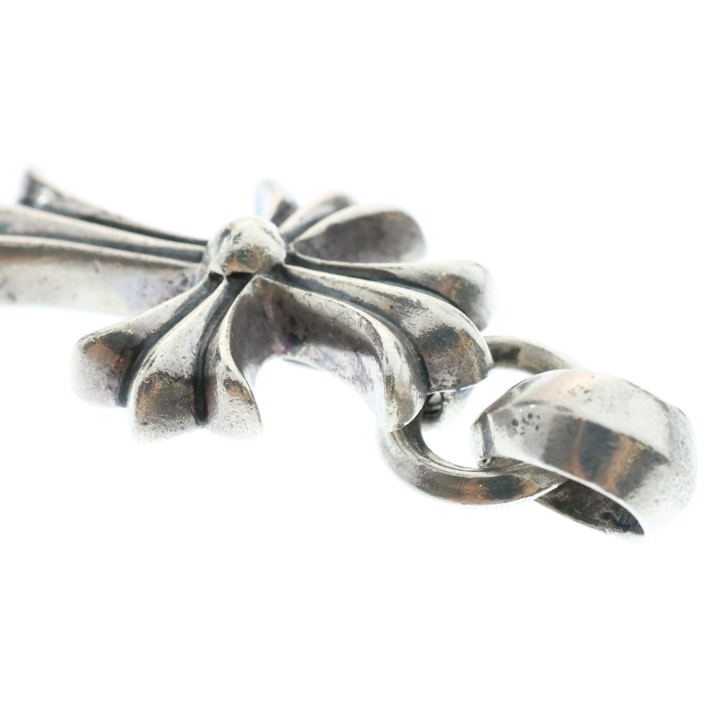 CHROME HEARTS(クロムハーツ) CH CRS SML W/BALE Wベイル スモールCHクロス ペンダントトップ シルバー BCA218