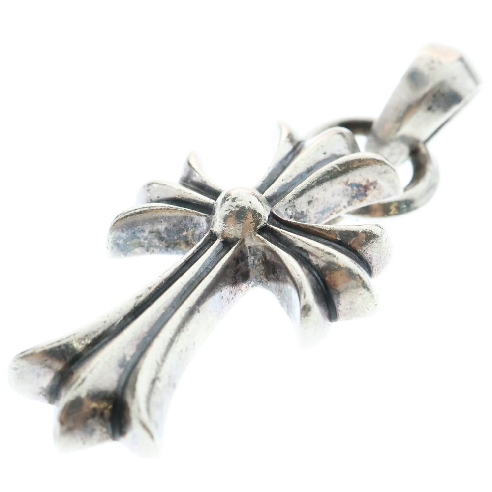 CHROME HEARTS(クロムハーツ) CH CRS SML W/BALE Wベイル スモールCHクロス ペンダントトップ シルバー BCA218