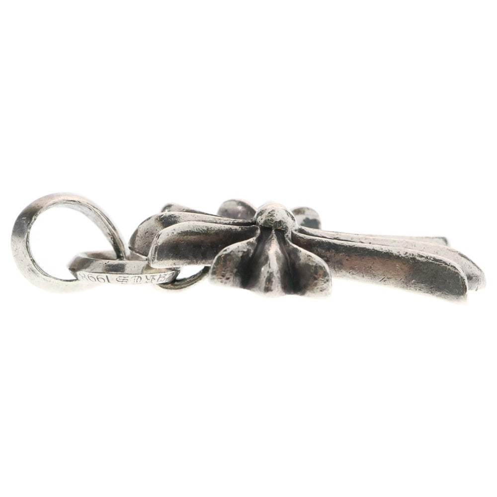 CHROME HEARTS(クロムハーツ) CH CRS SML W/BALE Wベイル スモールCHクロス ペンダントトップ シルバー BCA218
