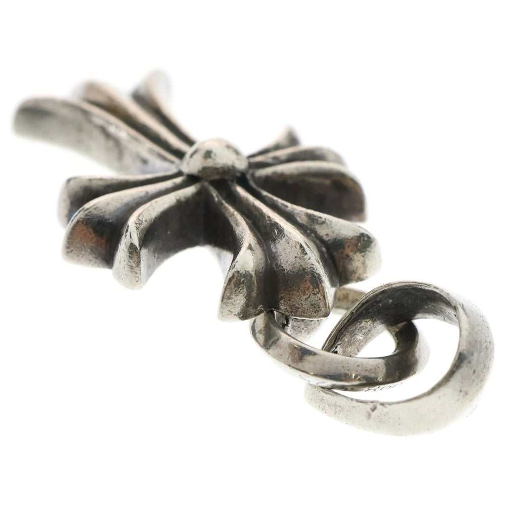 CHROME HEARTS(クロムハーツ) CH CRS SML W/BALE Wベイル スモールCHクロス ペンダントトップ シルバー BCA218