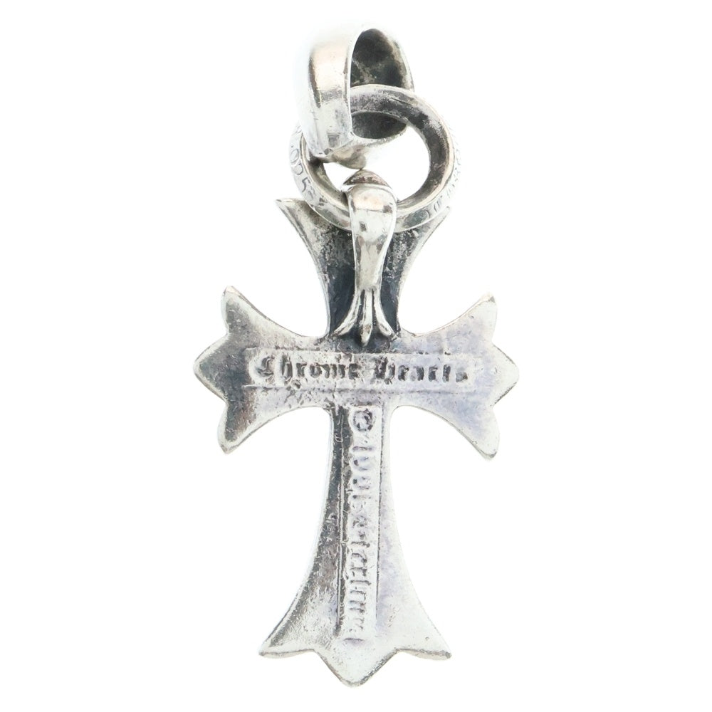 CHROME HEARTS(クロムハーツ) CH CRS SML W/BALE Wベイル スモールCHクロス ペンダントトップ シルバー BCA218