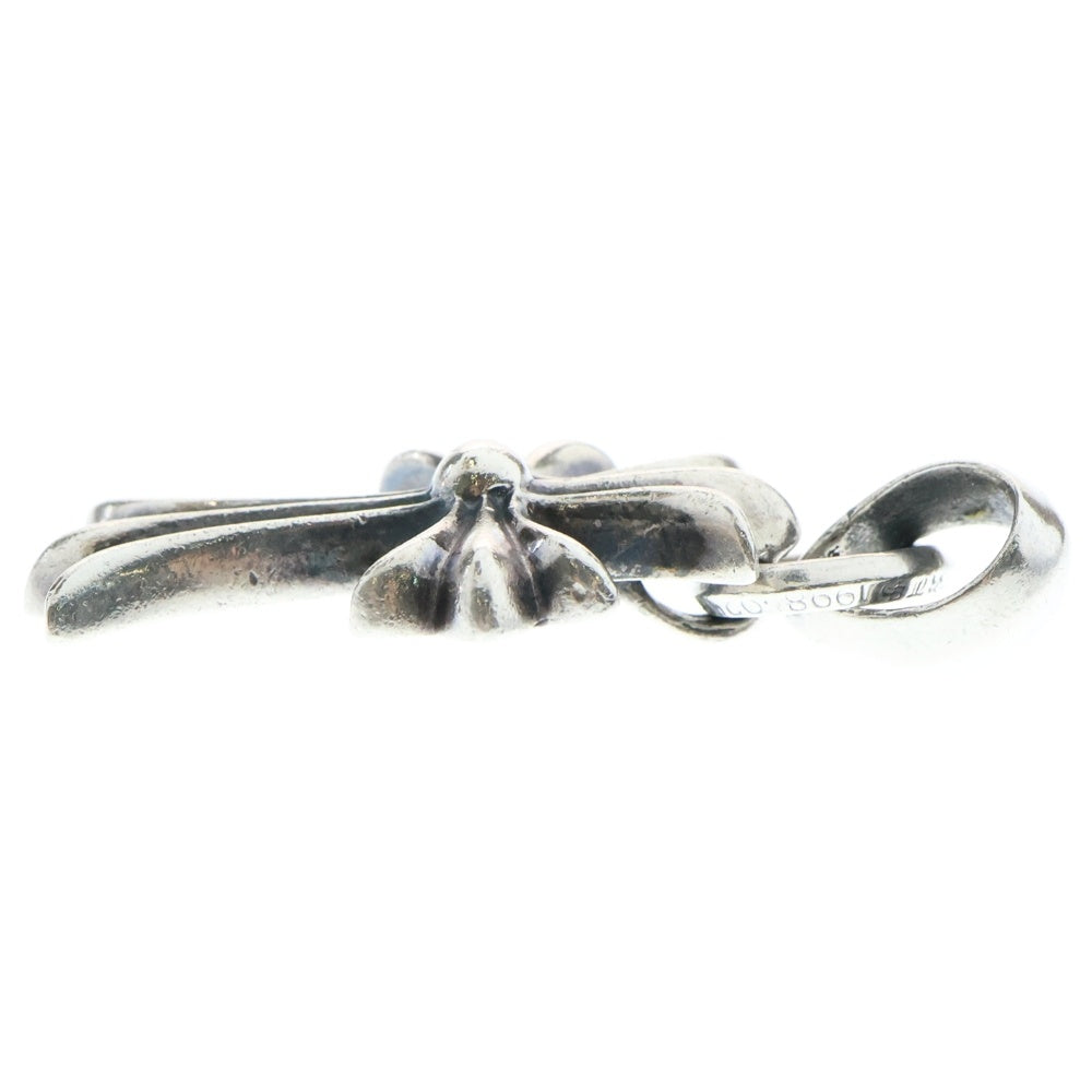 CHROME HEARTS(クロムハーツ) CH CRS SML W/BALE Wベイル スモールCHクロス ペンダントトップ シルバー BCA218