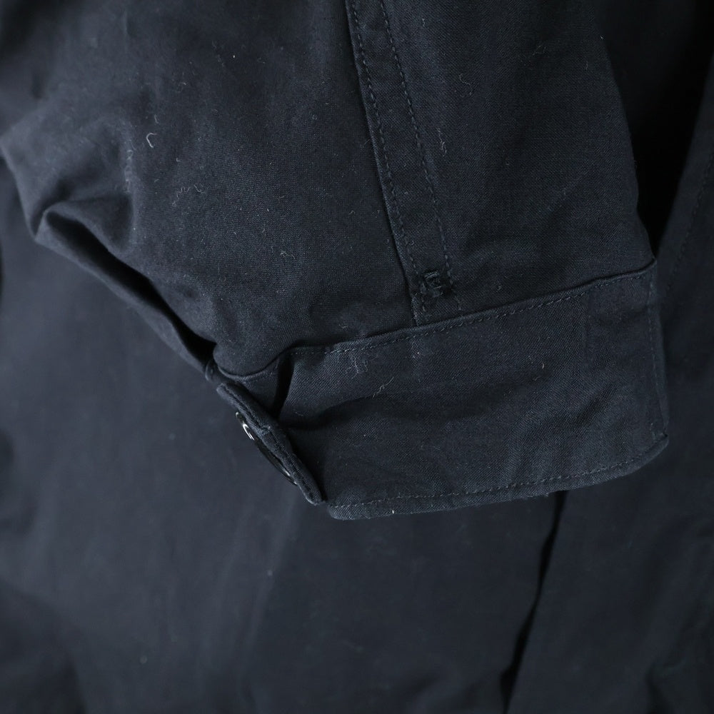 WACKO MARIA(ワコマリア) RELAX別注 NAVY MODS COAT WMGP-RELAXEVOLUTION-ML01 キルティングライナー付き モッズロングコート ブラック