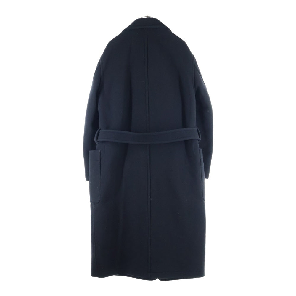 LEMAIRE(ルメール) 23AW WRAP COAT CO1037 LF1116 ウール ロング ラップコート ブラック