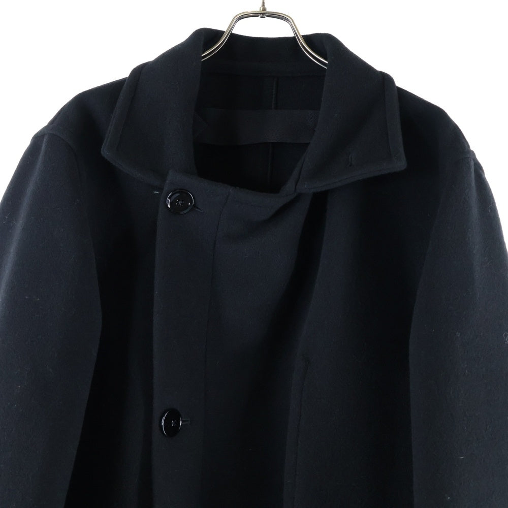 LEMAIRE(ルメール) 23AW WRAP COAT CO1037 LF1116 ウール ロング ラップコート ブラック
