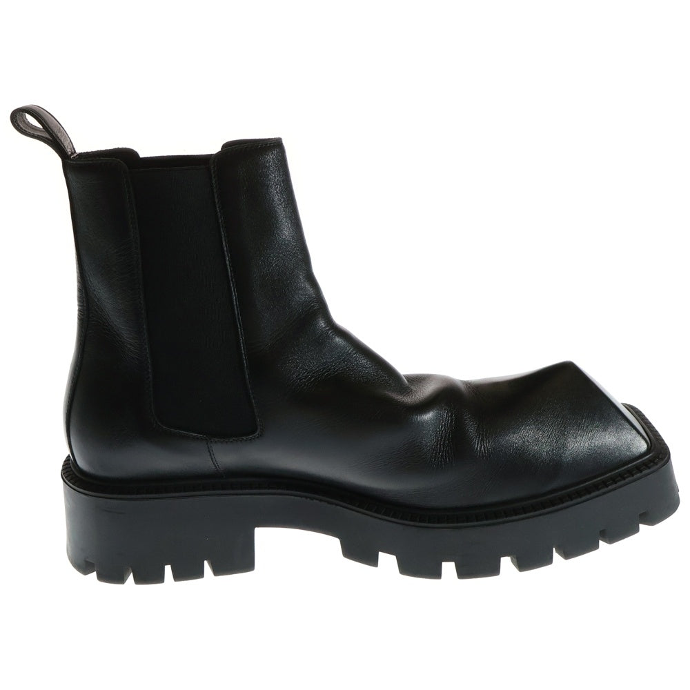 BALENCIAGA(バレンシアガ) RHINO BOOTS 671291 リノ サイドゴア レザーブーツ ブラック