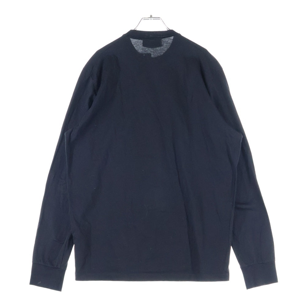 DSQUARED2(ディースクエアード) ロゴプリント 長袖Tシャツ クルーネックカットソー ブラック S74GD1295