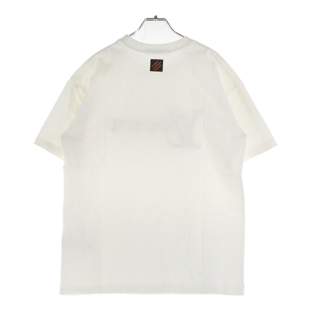 LOUIS VUITTON(ルイヴィトン) 24AW LV Lovers ビジューロゴ装飾 半袖Tシャツ RM242MM NPL HRY29W ホワイト