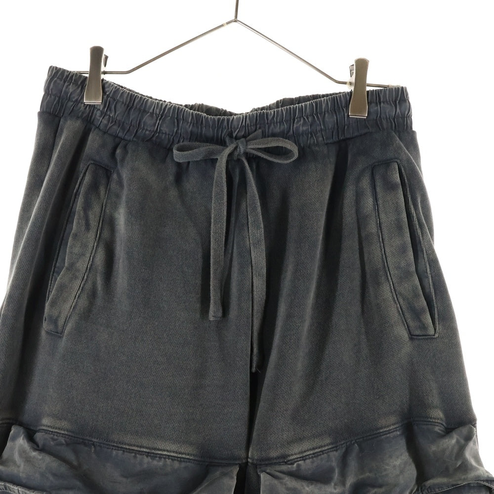entire studios(エンタイア スタジオ) UTILITY CARGO SWEAT PANTS ES2341 PO0209 ユーティリティ カーゴスウェットパンツ ダークグレー