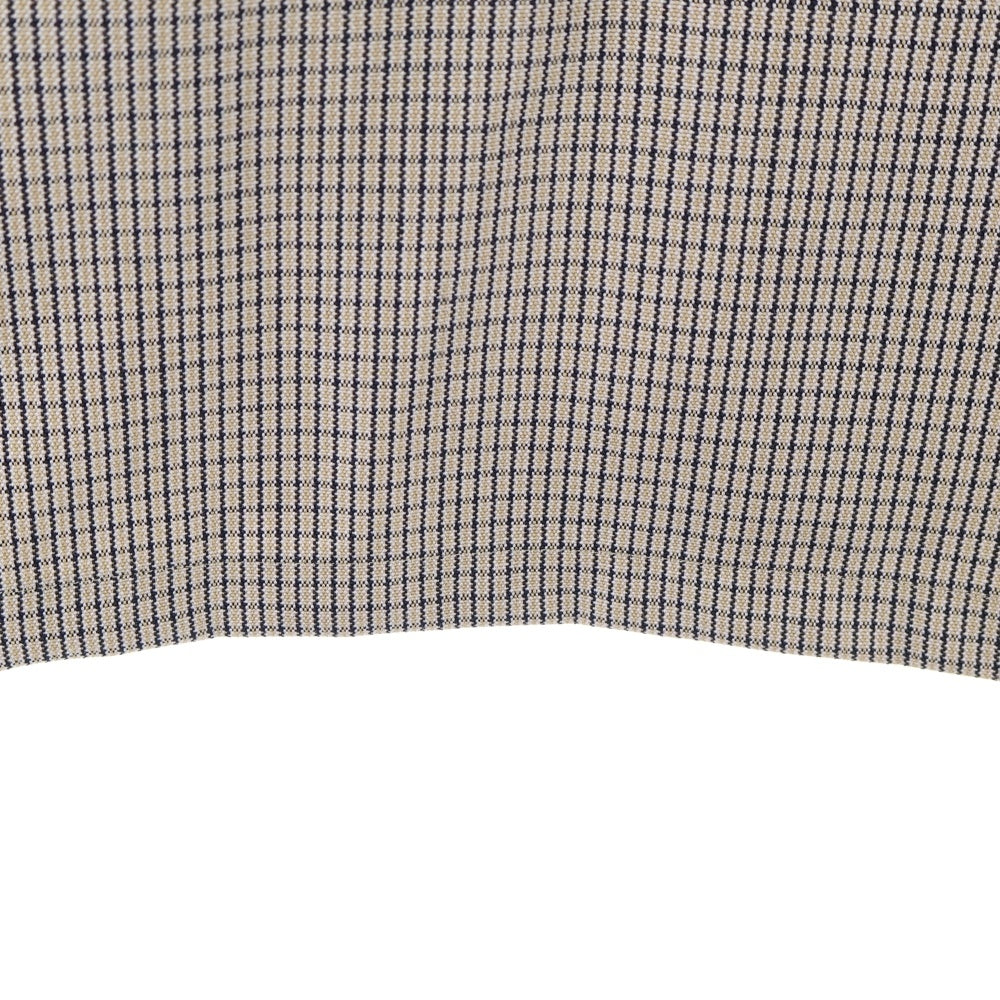 JIL SANDER(ジルサンダー) 24AW Virgin Wool Shirt J22DL0256 J40177 ジップアップ チェック柄 ジャケット べージュ