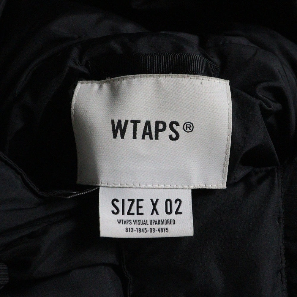 WTAPS(ダブルタップス) 21AW TORPOR JACKET 212BRDT-JKM03 中綿 ジップアップ ダウンジャケット ブラック