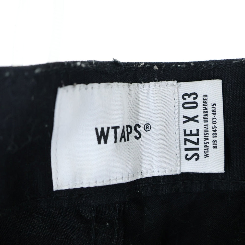 WTAPS(ダブルタップス) 20AW JUNGLE STOCK TROUSERS 202WVDT-PTM01 ジャングル ストック トラウザーズパンツ ブラック