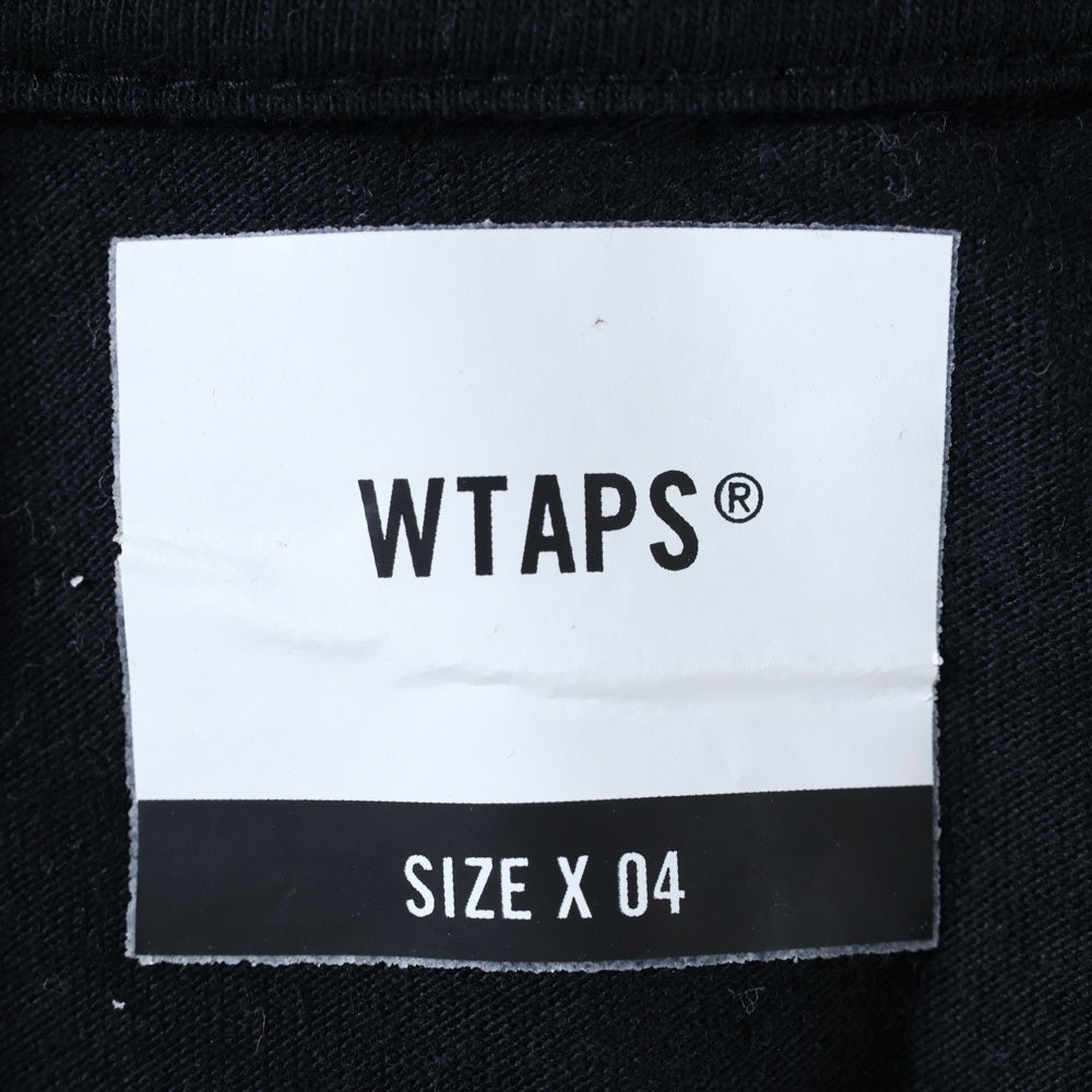 WTAPS(ダブルタップス) 17SS CONFUSION DESIRE プリント クルーネック 半袖Tシャツ カットソー ブラック