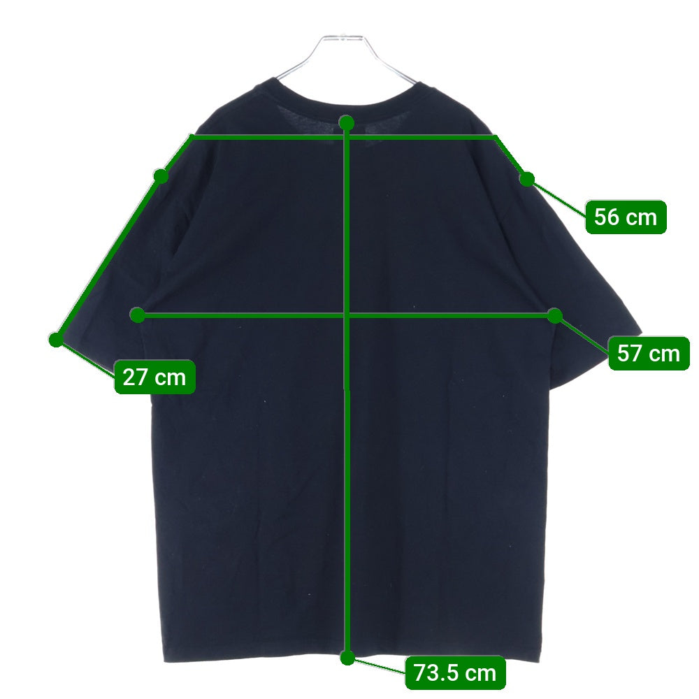 WTAPS(ダブルタップス) 17SS CONFUSION DESIRE プリント クルーネック 半袖Tシャツ カットソー ブラック