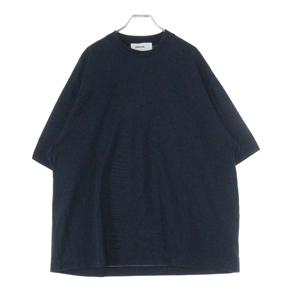 everyone(エブリワン) Cotton S/S T-Shirt EV-CS04 クルーネック 半袖Tシャツ カットソー ネイビー