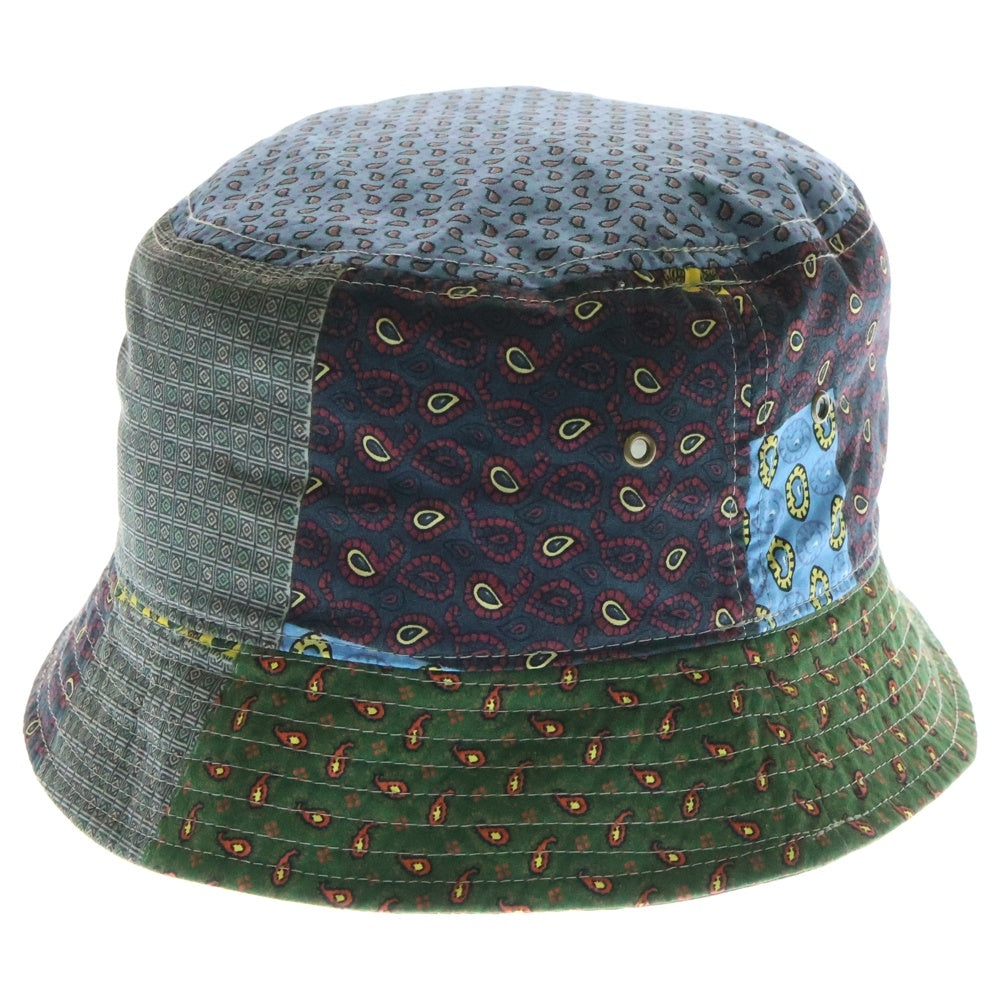 SSZ(エスエスズィー) 22AW PAISLEY PATCHWORK BUCKET HAT 11-41-0172-428 ペイズリーパッチワーク バケットハット 帽子 マルチ
