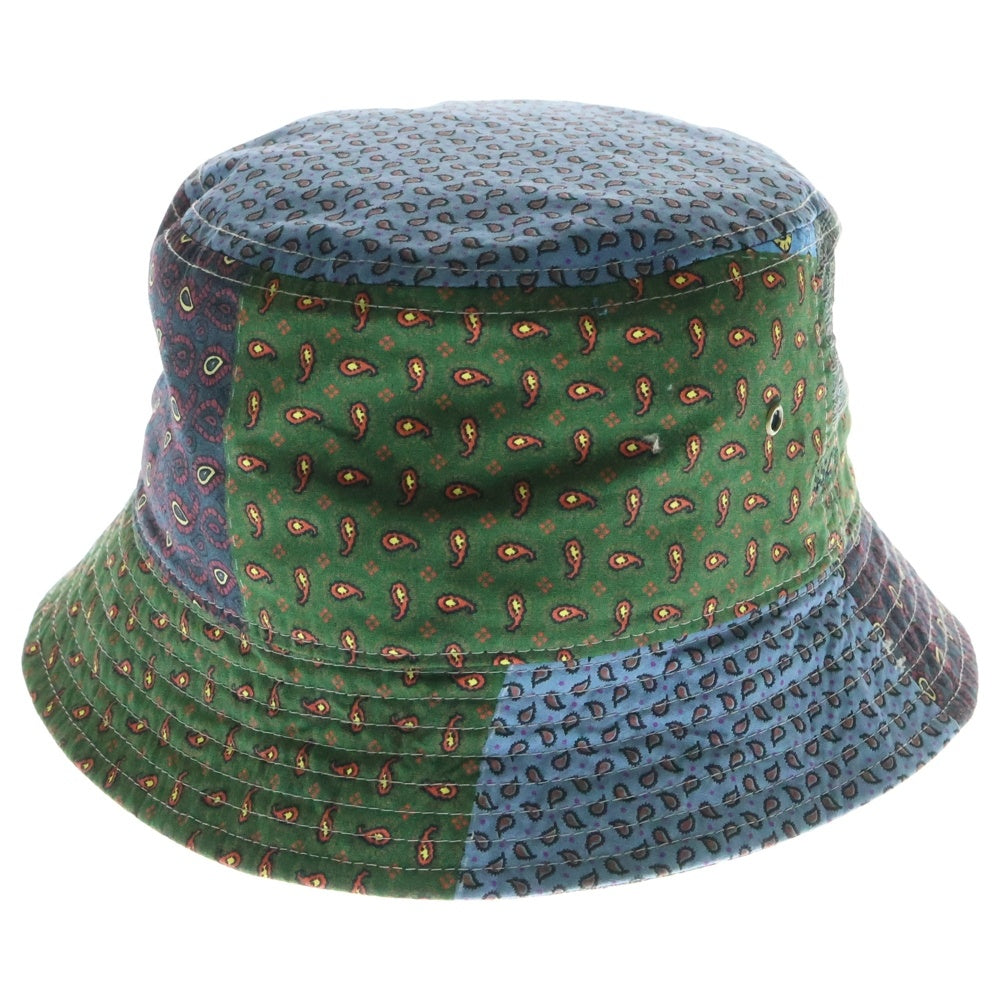 SSZ(エスエスズィー) 22AW PAISLEY PATCHWORK BUCKET HAT 11-41-0172-428 ペイズリーパッチワーク バケットハット 帽子 マルチ