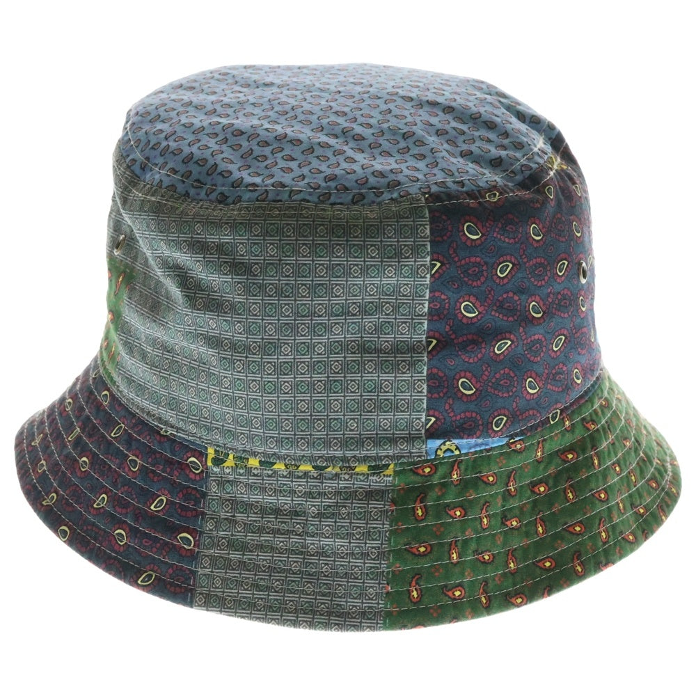 SSZ(エスエスズィー) 22AW PAISLEY PATCHWORK BUCKET HAT 11-41-0172-428 ペイズリーパッチワーク バケットハット 帽子 マルチ