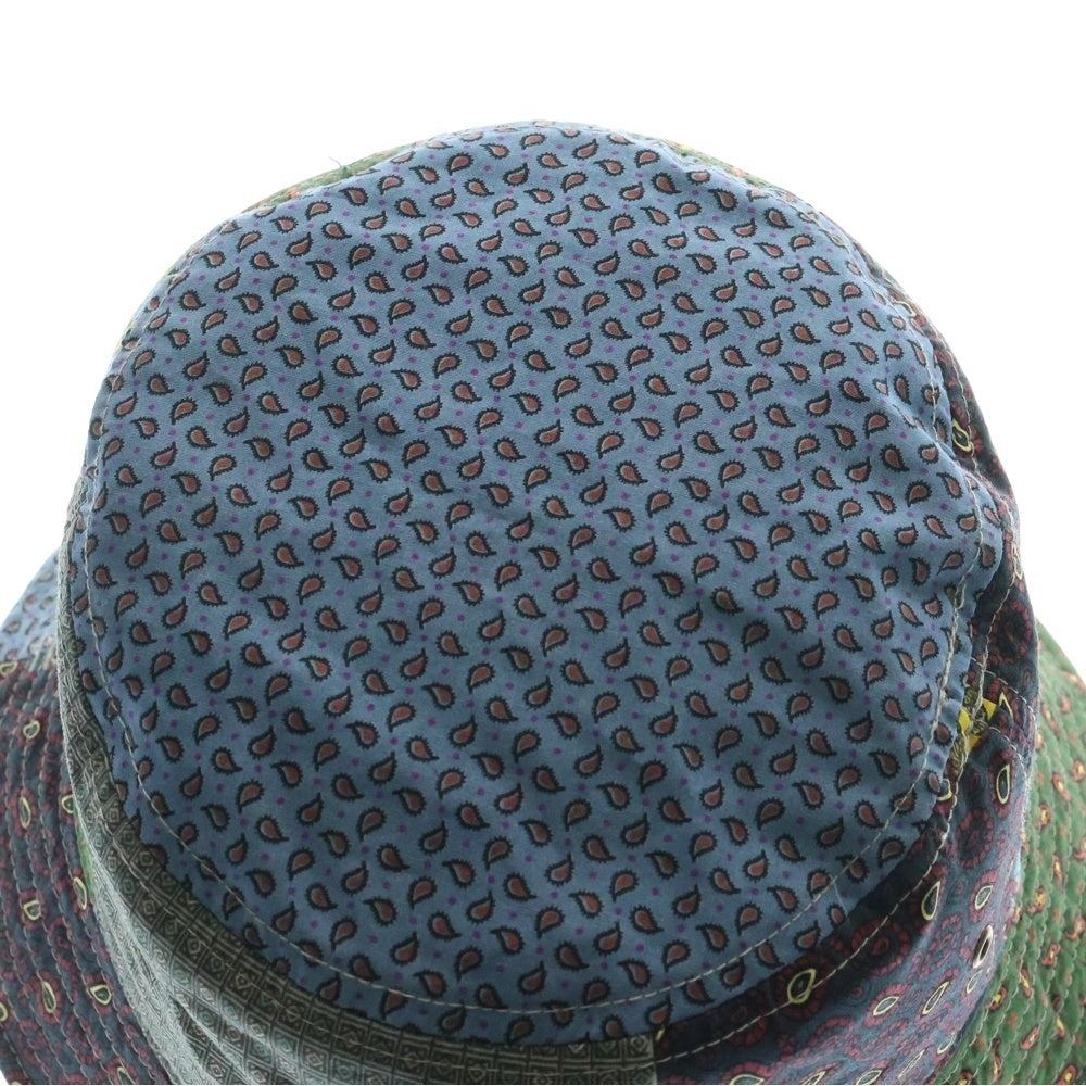 SSZ(エスエスズィー) 22AW PAISLEY PATCHWORK BUCKET HAT 11-41-0172-428 ペイズリーパッチワーク バケットハット 帽子 マルチ